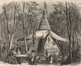 F. Kollarz: Das Wigwam (Ueber Land und Meer, Wienbibliothek im Rathaus, F-27.295)