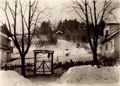 Zwischenstandort des heute im Schulgarten befindlichen Pavillons Bild: MA 42, Wiener Stadtgärten